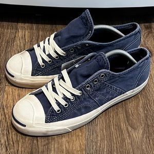 NWOB Converse Jack Purcell Neo Vintage Skate Shoe Navy Blue Men 9.5 Women 11